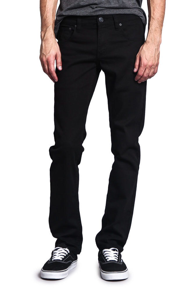 Men’s Skinny Fit Jeans Stretch Colored Pants DL937 – FREE SHIP