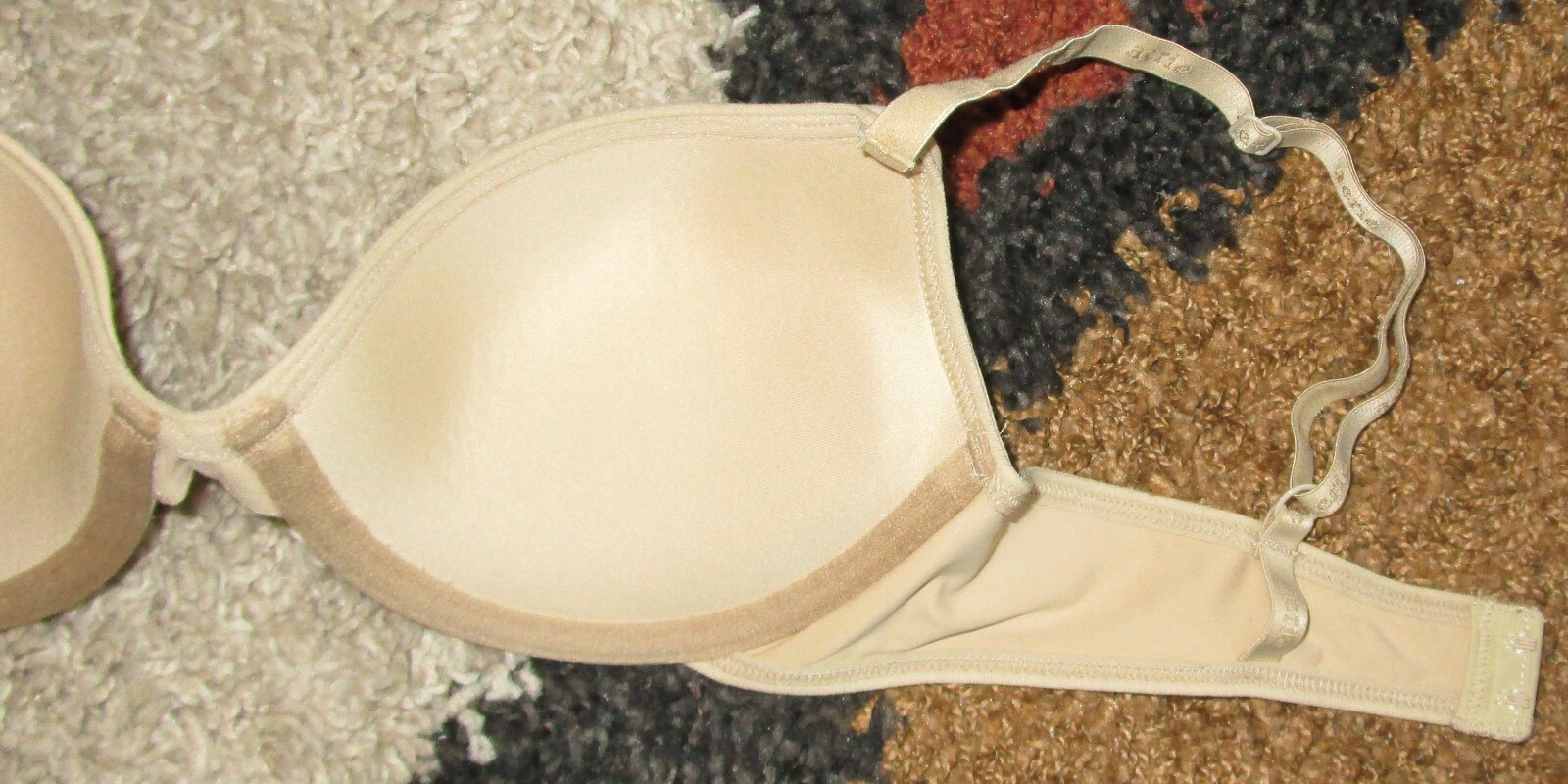 Aerie Paige Push Up Bra Underwire Lightweight Soft Sz 32C Cashew