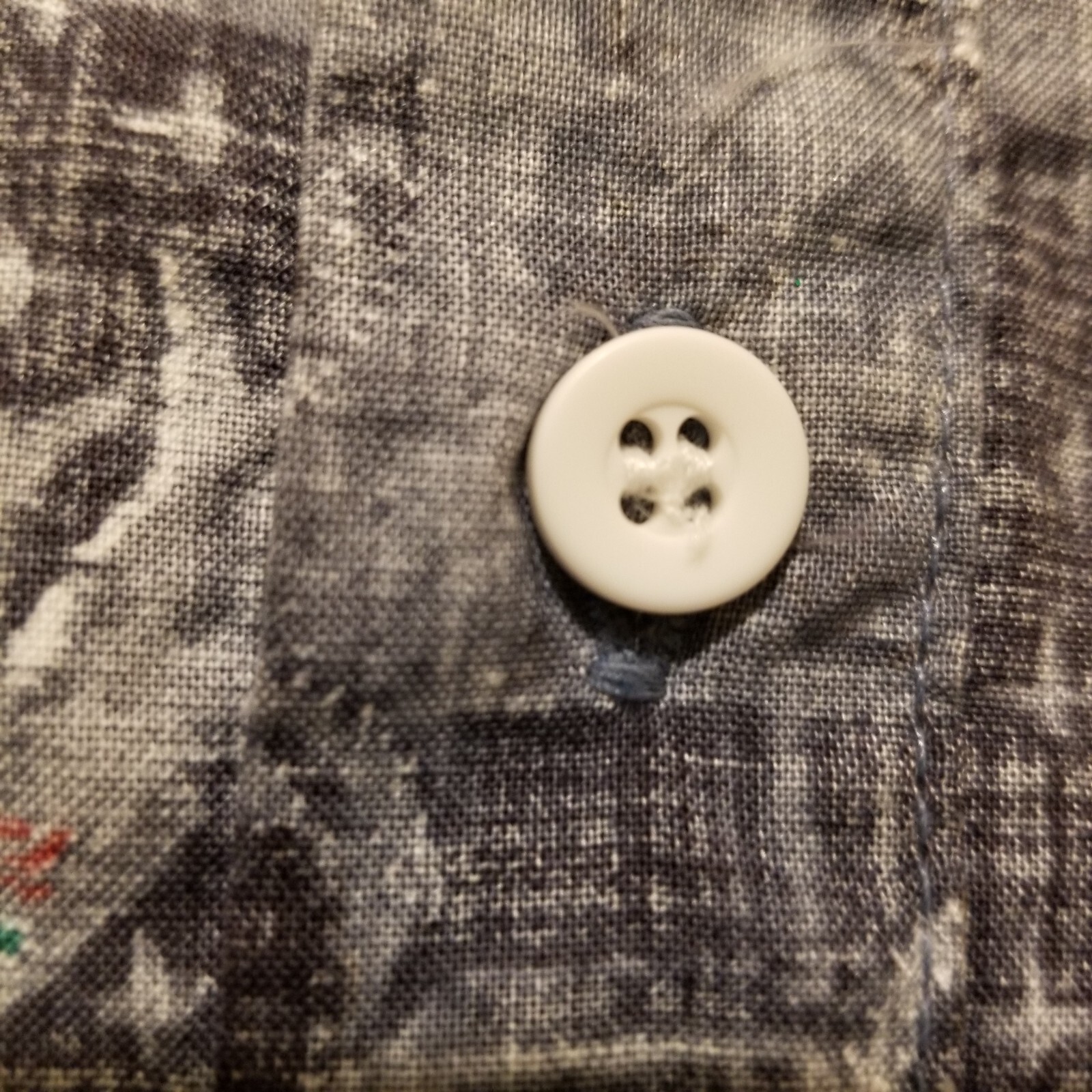 Barefoot In Paradise Shirt Mens Small Purple Fish Lobster Crab Sea Life Hawaiian