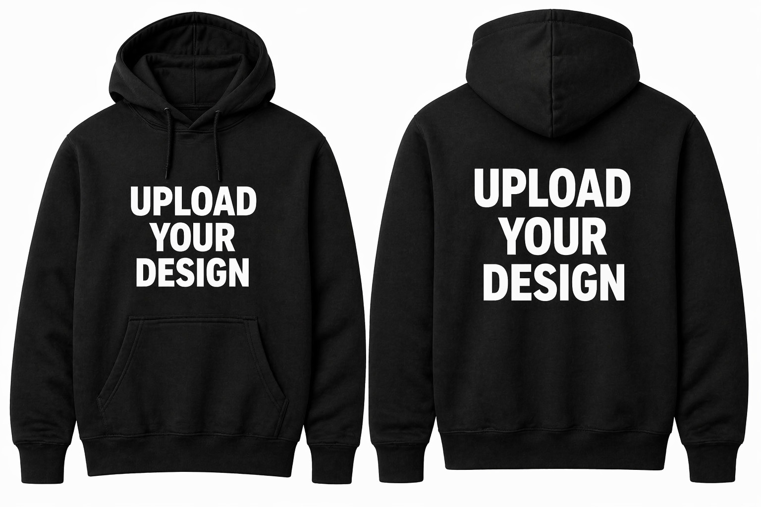 Custom Hoodie Any Design Uploaded S-5XL Personalized Sweatshirt Print Front/Back