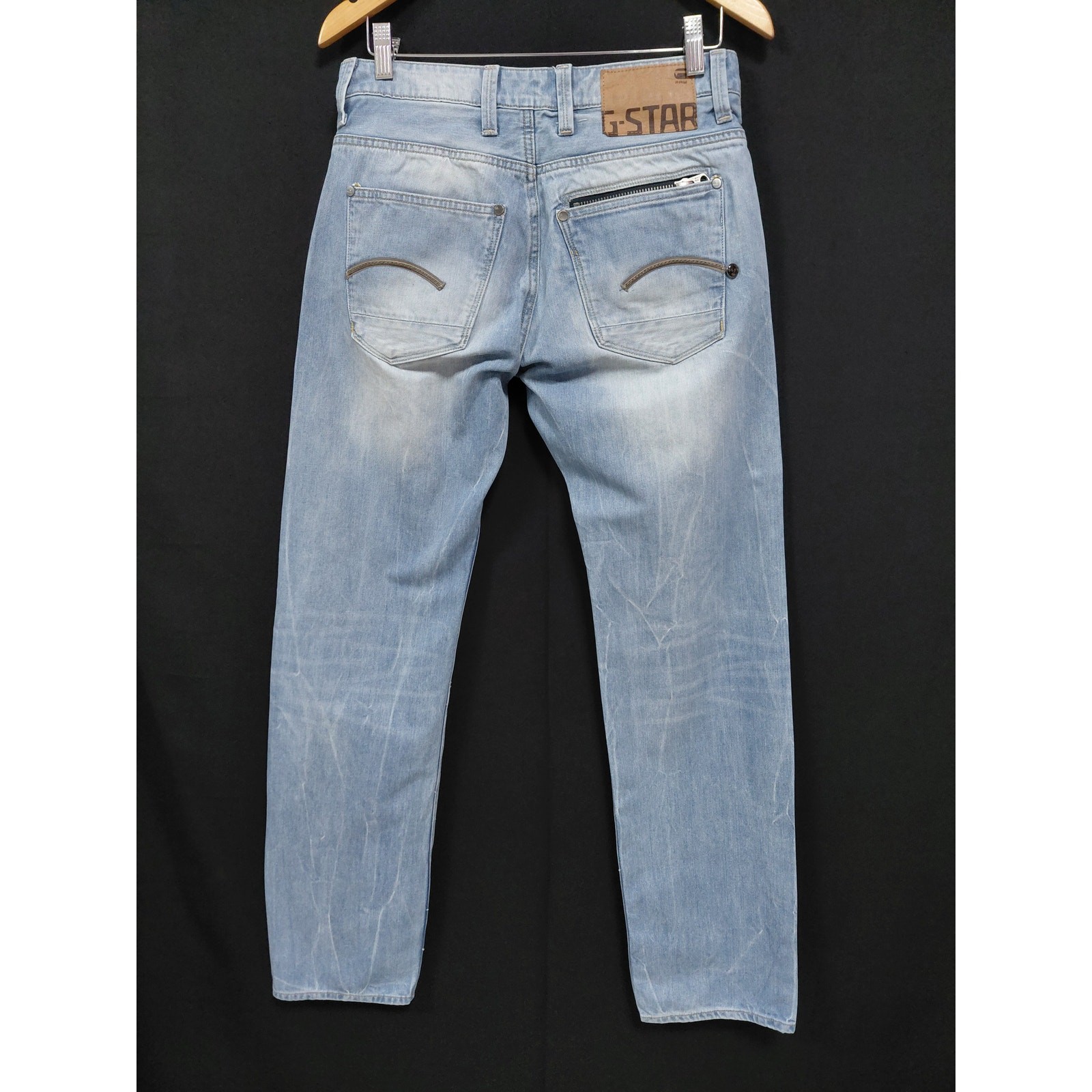 G-Star Raw Denim Jeans Light Wash Mid (10-12 in) Regular Men