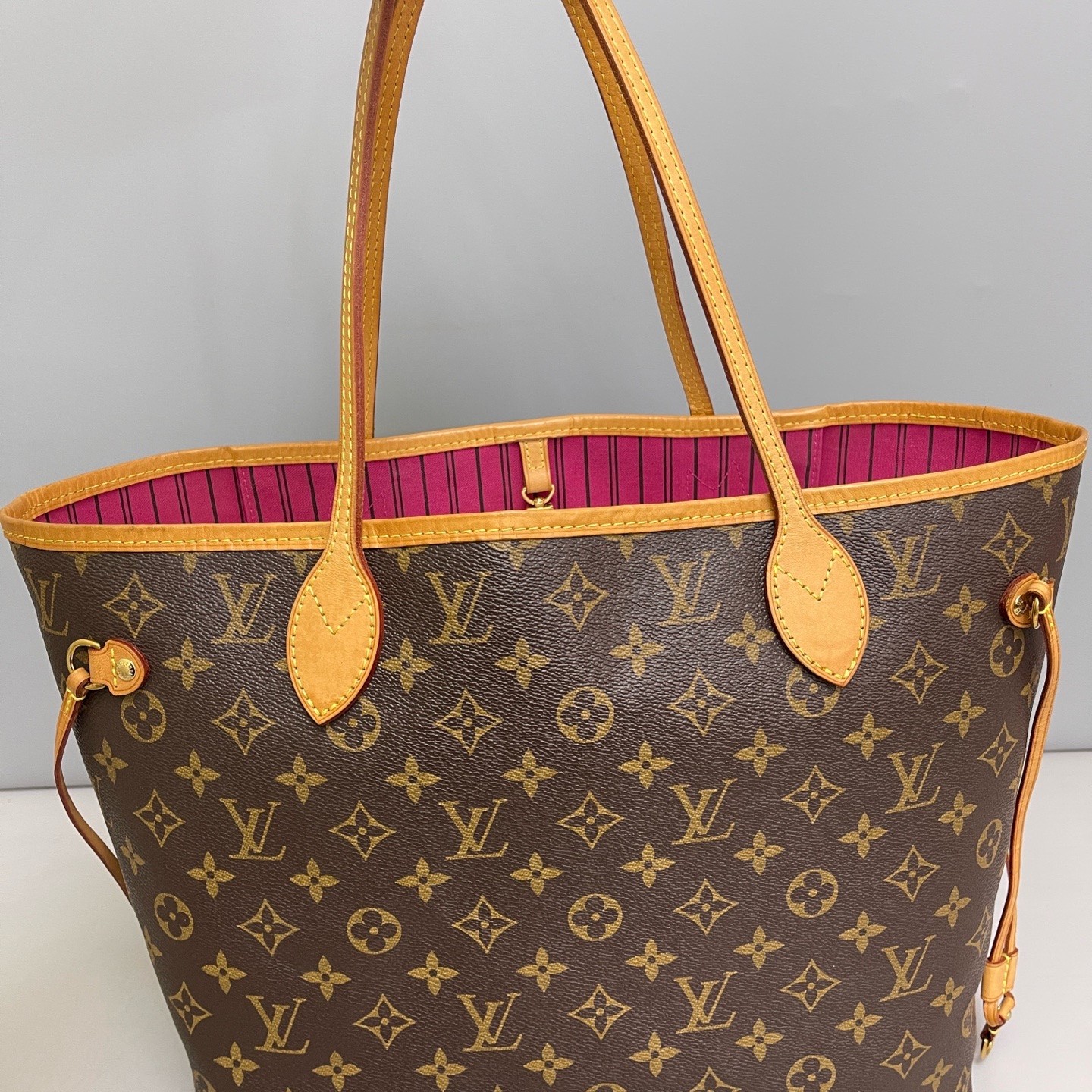 Louis Vuitton Pre-Owned Authentic Shopping Bag Monogram Free Tracked Shipping
