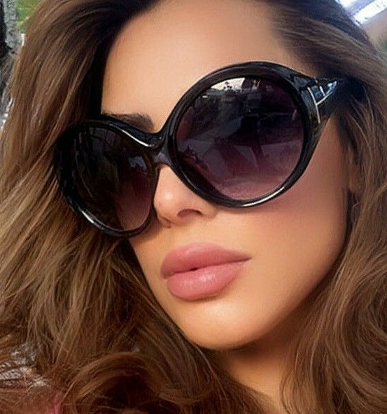 VINTAGE XXL OVERSIZED “ALI” Women Sunglasses SUPER HUGE ROUND GAFAS Shadz UV400