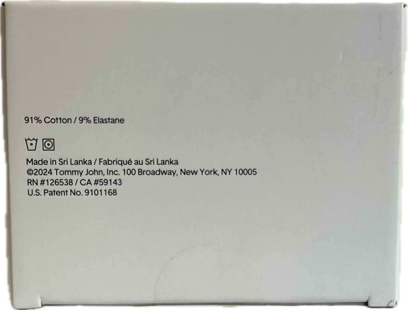 Tommy John 1003994N Crew Neck 3 Pk Cool Cotton Stretch White Shirt (New in Box)