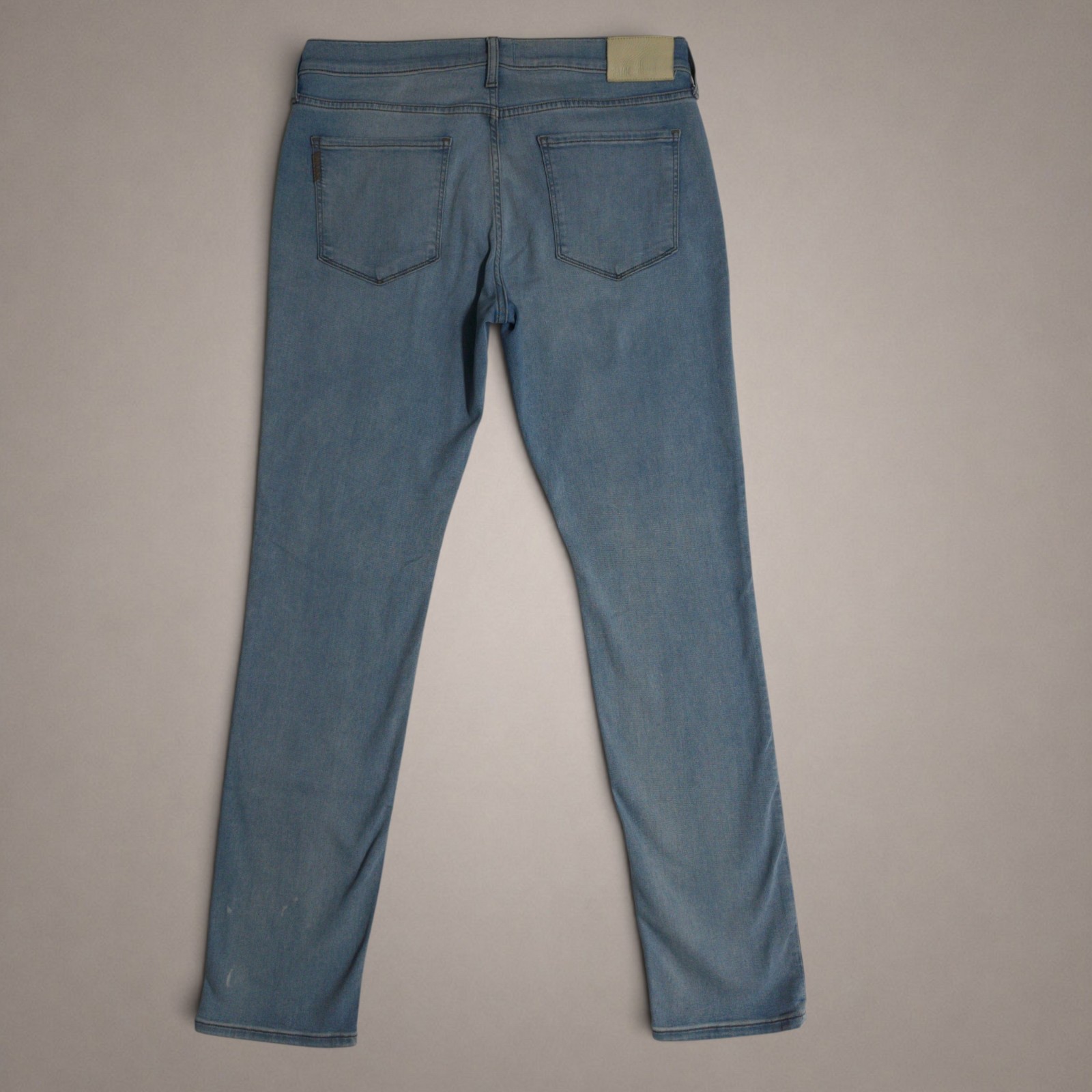 PAIGE Federal Men’s Jeans 34×33 Eberheart Light Blue Slim Straight