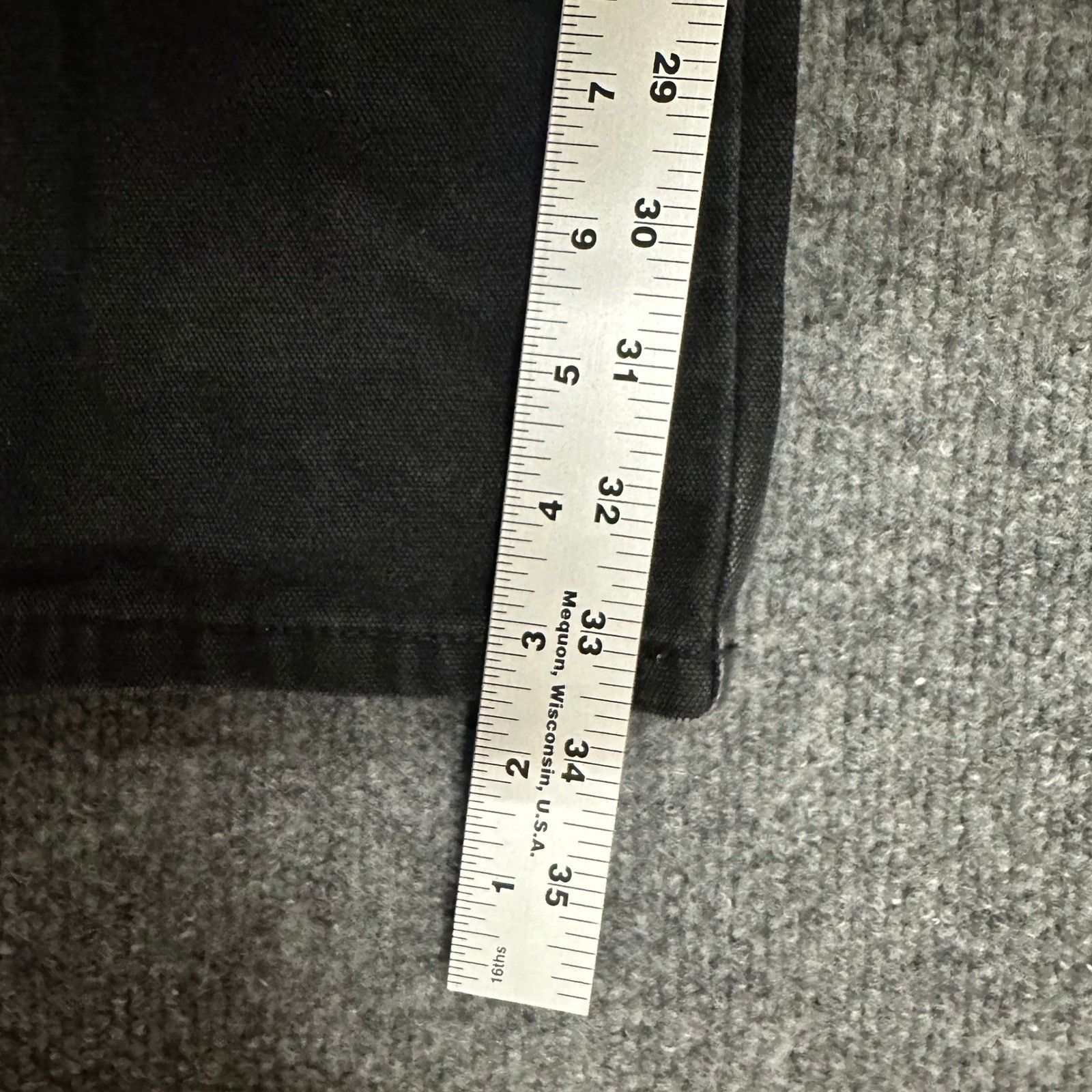 Dickies Pants Mens Size 34×32 Black Carpenter Relaxed Fit Canvas Utility
