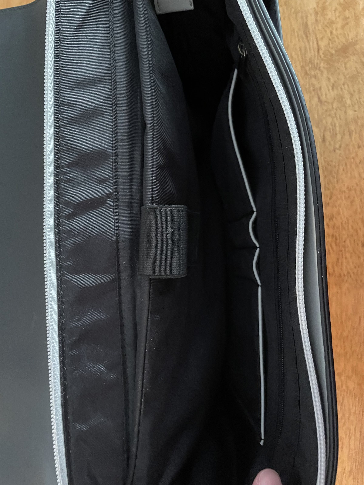 Ecosusi 3 Tone 15.6 Laptop Briefcase Women’s Messenger Bag Vegan Leather