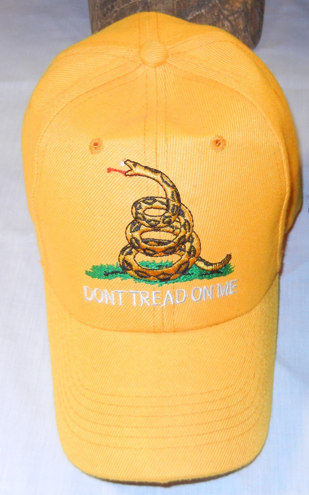 Lot of 4 Ball Caps Hats – One Size – Hook & Loop Back – See Seller Description