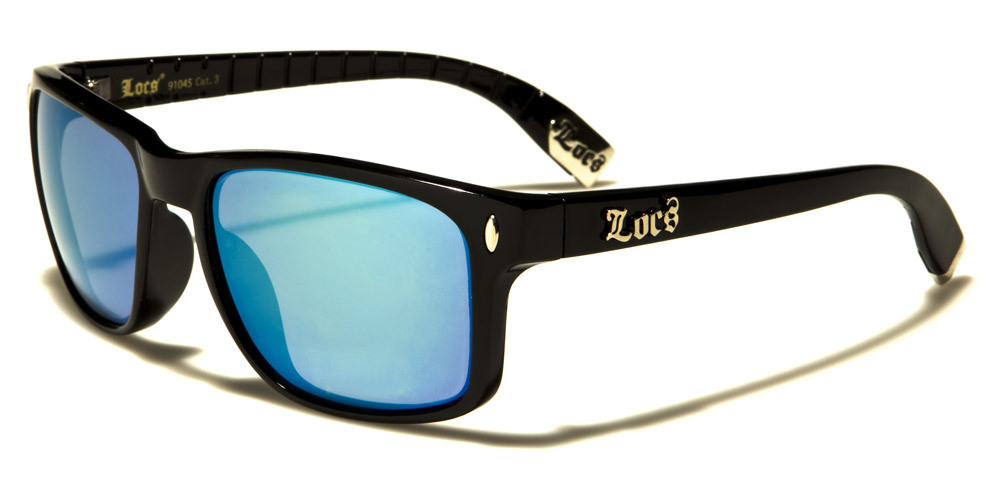 Men’s BLUE MIRRORED Sunglasses 100% UV400