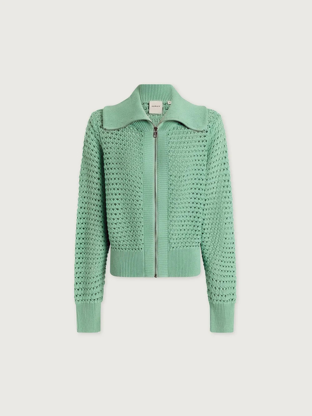 Brand New Varley Eloise Zip-Through Knit Multiple Sizes and Colors In Hand