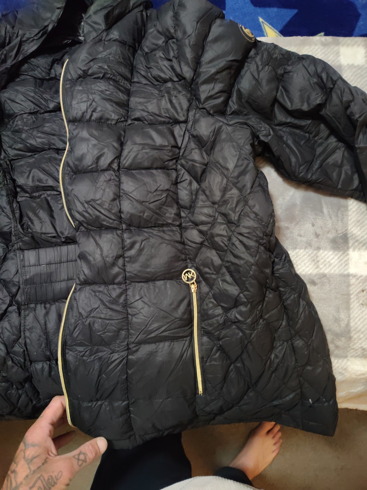 Michael Michael Kors Ultra Light Weight Down Coat Woman’s Small