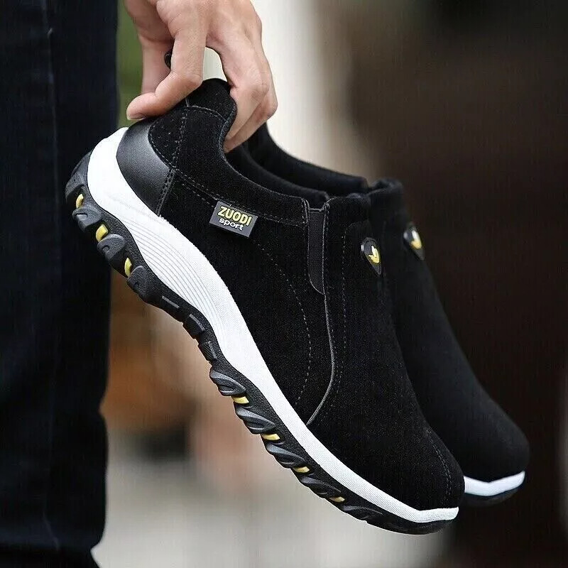 Men’s Loafer Slip On Athletic Shoes Casual Walking Sneakers Outdoor Sports