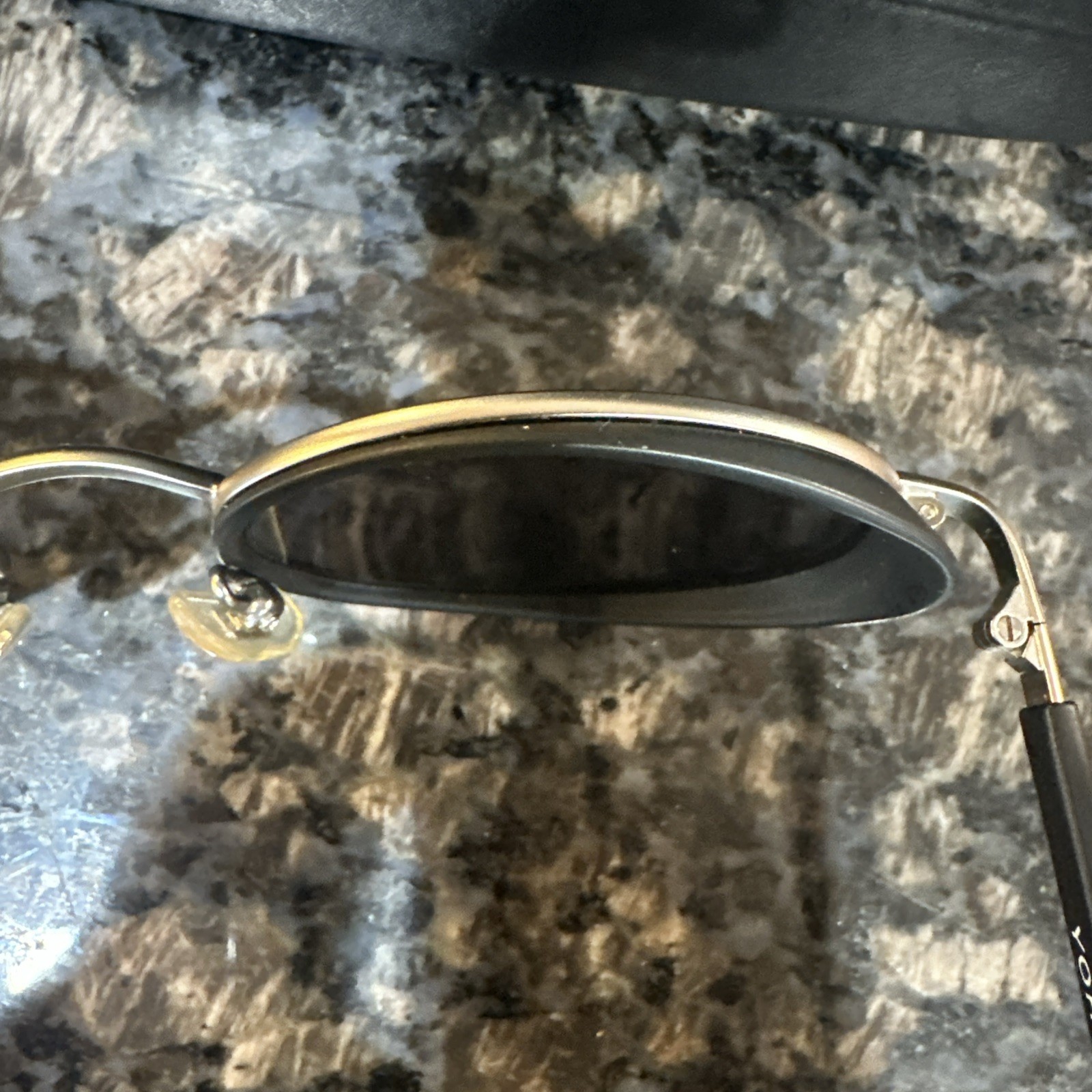 90s Yohji Yamamoto Men’s Oval Sunglasses – Metal Frame 52-6203 – Japan