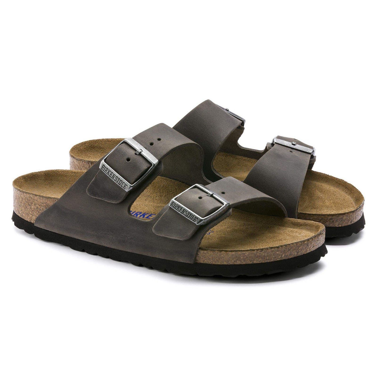 Birkenstock Arizona Soft Footbed Oiled Leather Unisex Sandals Sizes 6-12