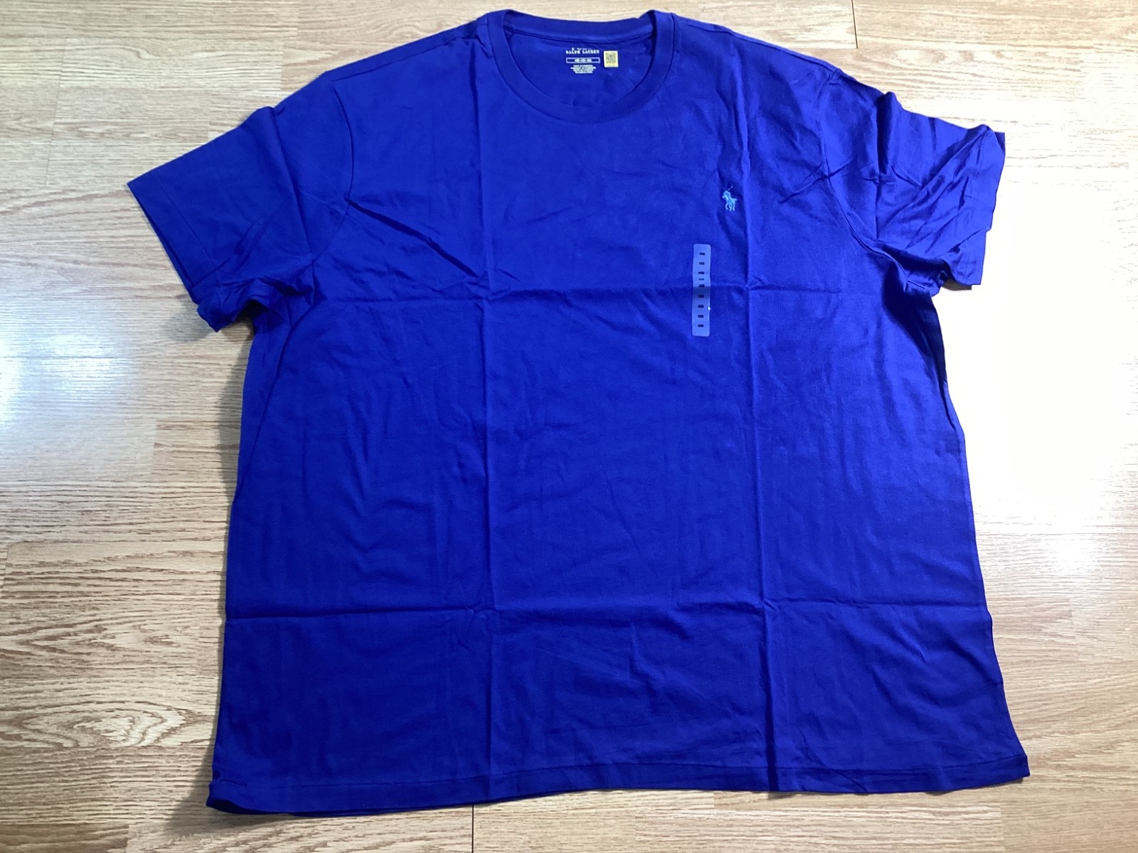Men’s Size 4XB Polo Ralph Lauren short sleeve T-shirt crew neck Royal Blue