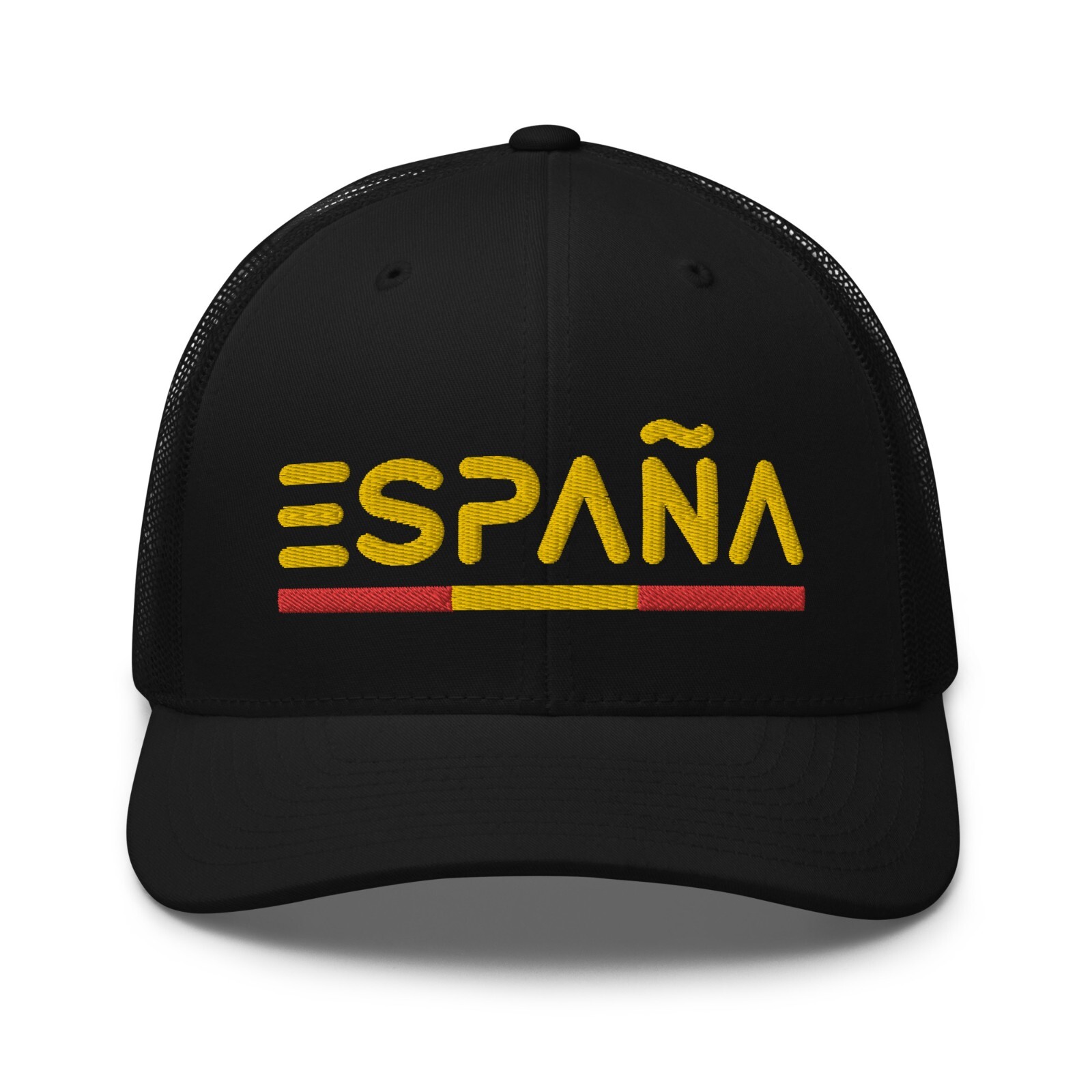 Minimal Spain Flag Trucker Hat Mesh España Trucker Cap