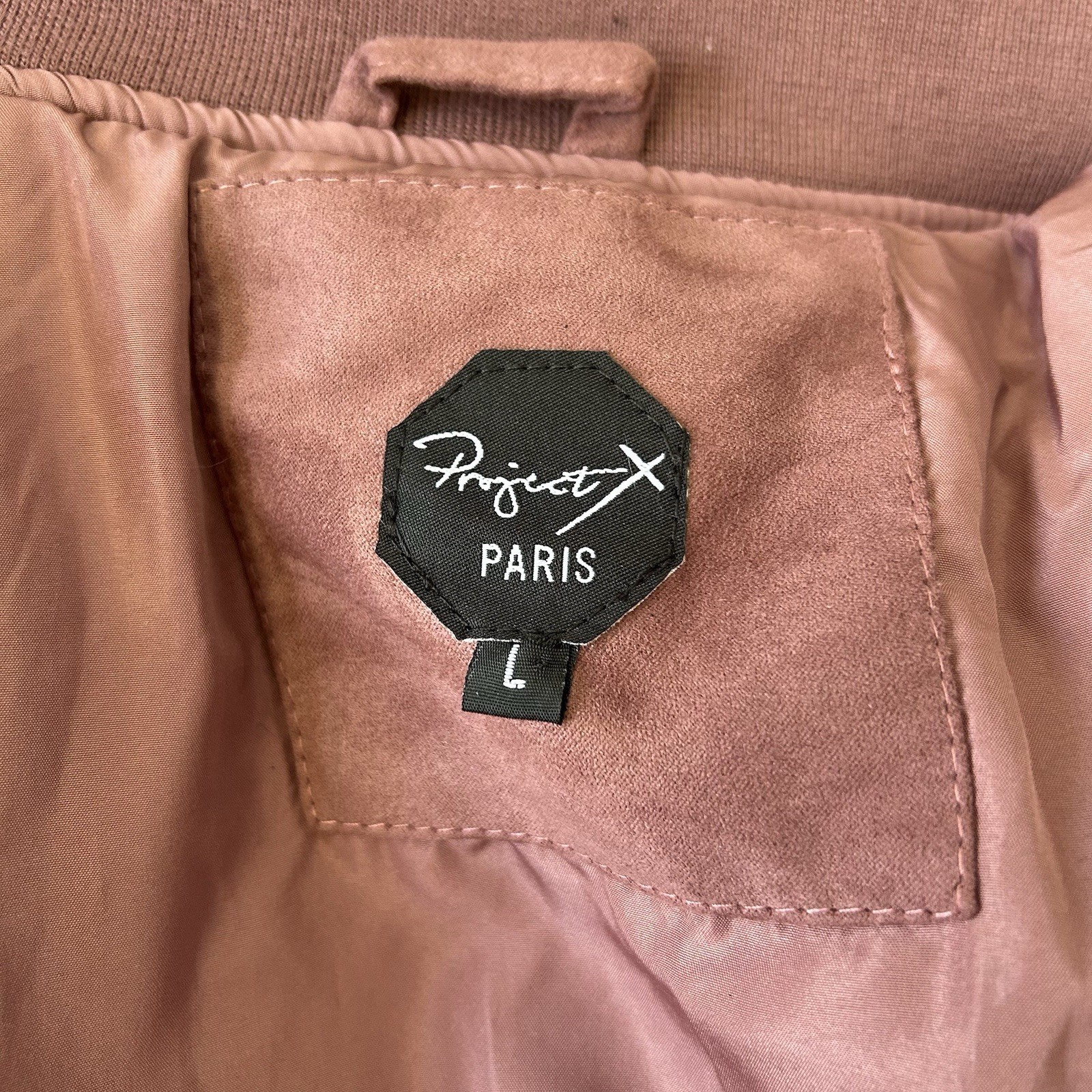 Project X Paris Burgundy faux Suede Bomber Jacket#bomber #suede