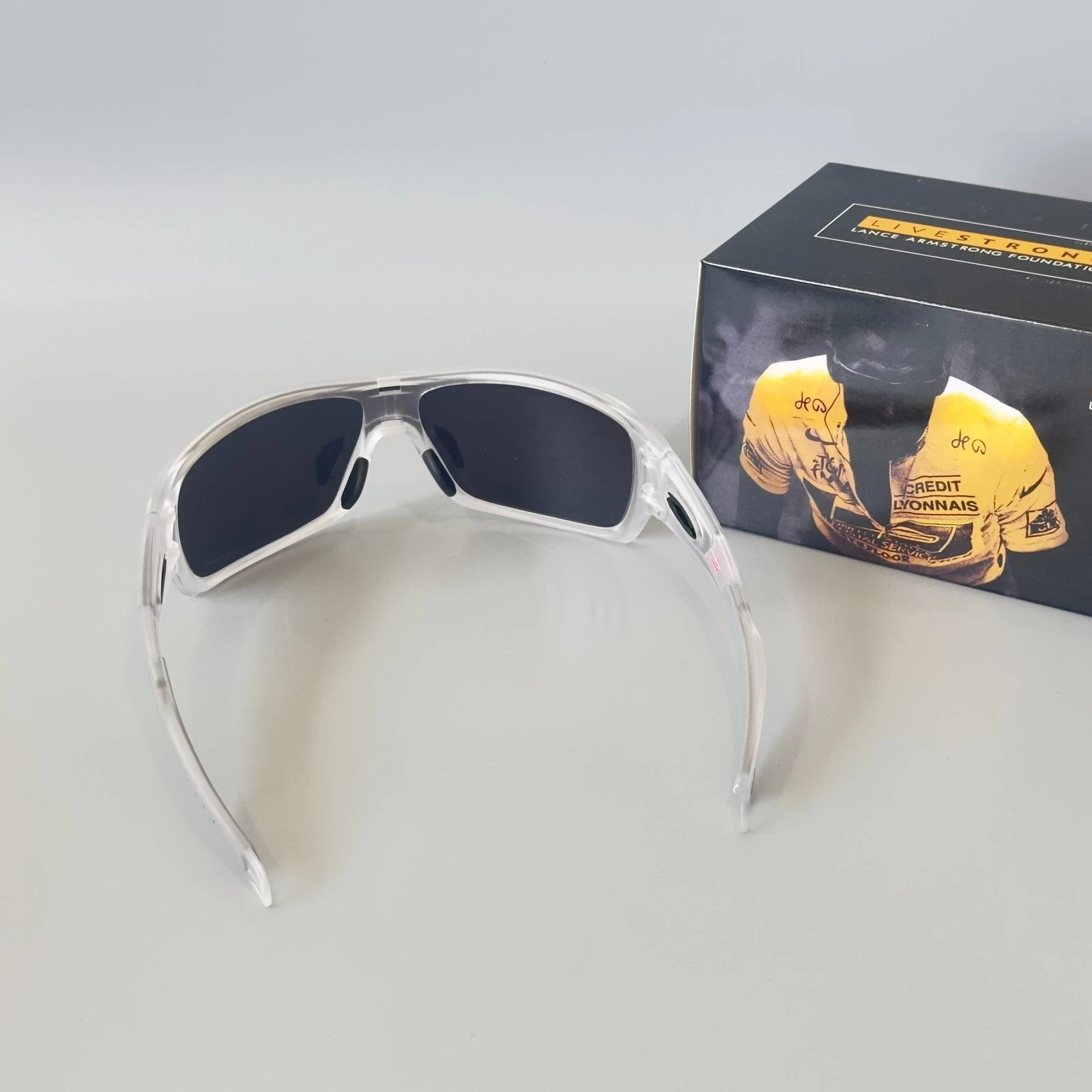 Oakley Turbine Rotor OO9307 Sunglasses Polished Clear Frame/Silver Lens