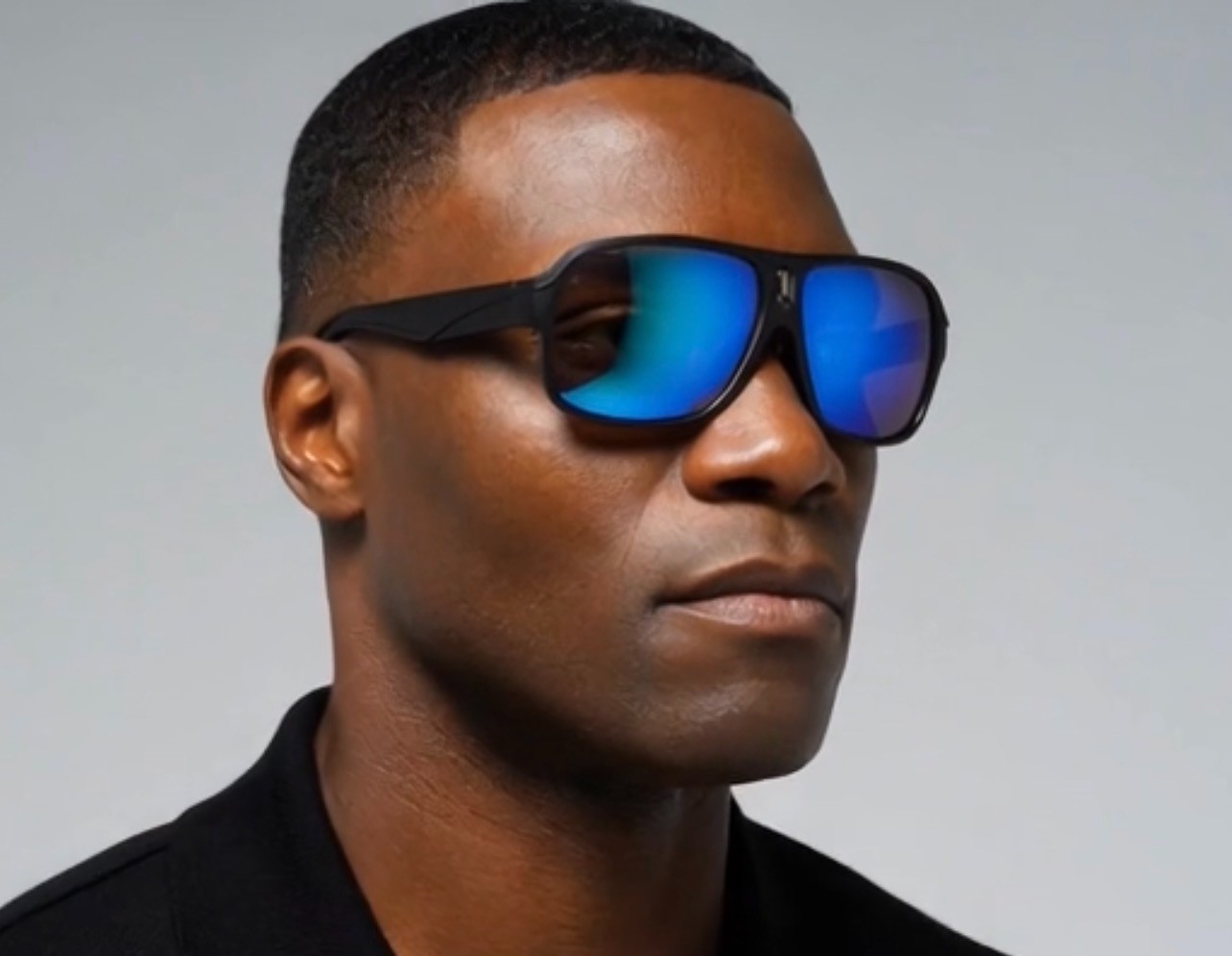 Retro 80s Fashion UV400 Protect Vintage Black/Demi Pilot Men Women Sunglasses