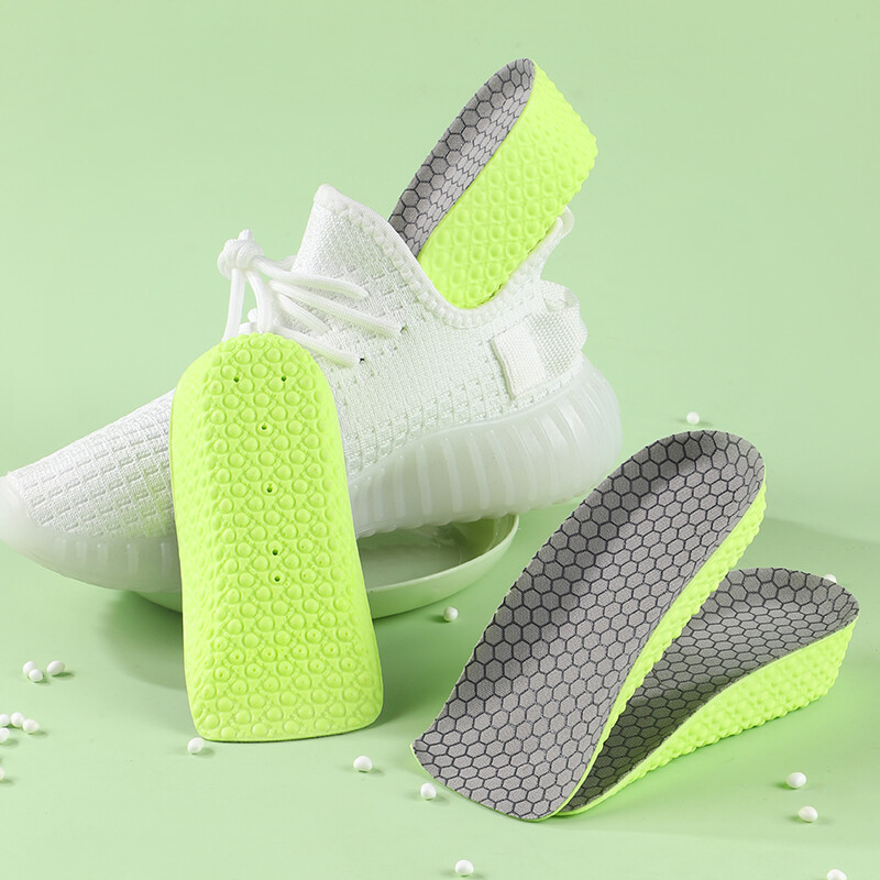 Gel Shoe Insole Invisible Height Increase Heel Lift Taller Insert Pad Silicone