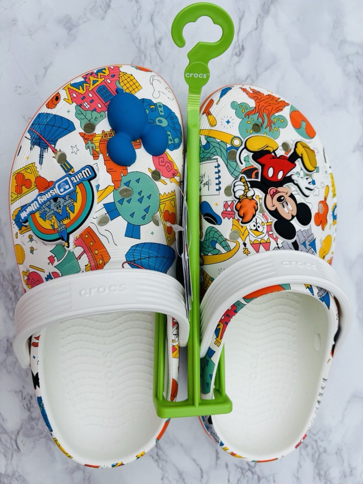 NWT Disney X Crocs Adults- Walt Disney World- 50th Anniversary Men 4/Women 6
