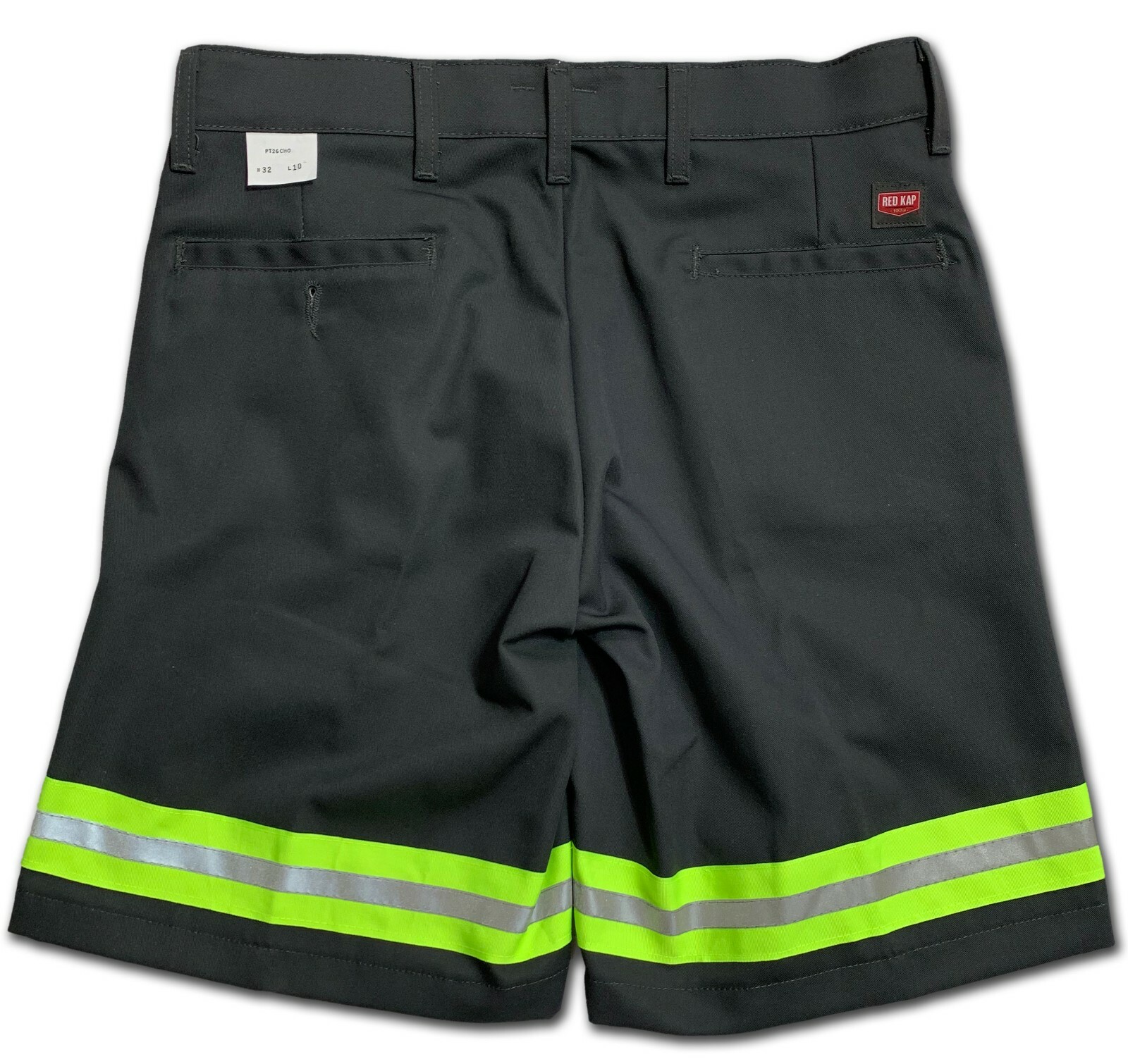 Red Kap Hi Vis Reflective Work Shorts Enhanced Vis Men’s Industrial Uniform