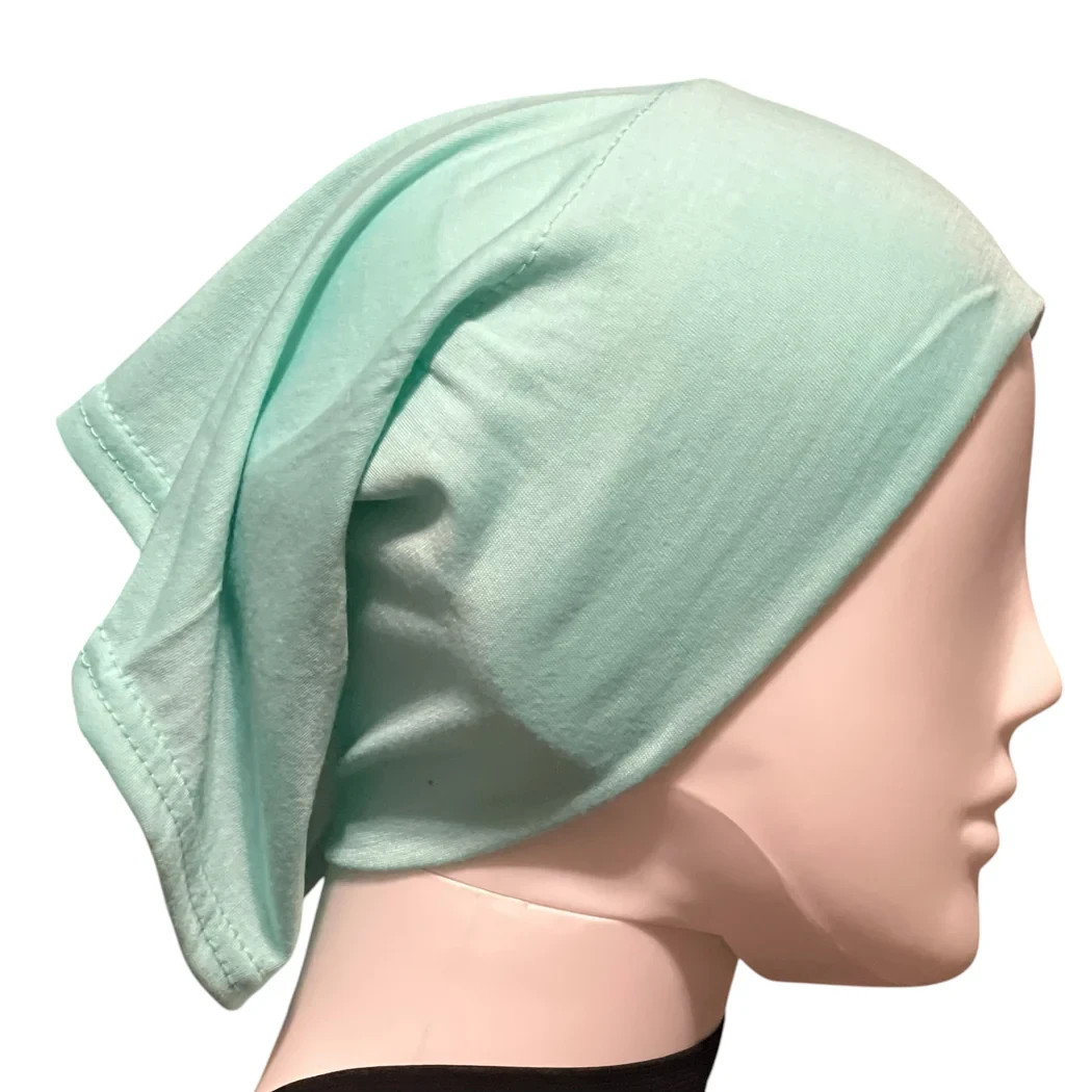 Cotton Hijab Undercap Stretch Cap Solid Color Breathable Inner Scarf 30+ Colors