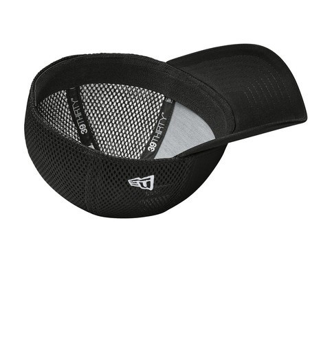 NE1020 New Era® Stretch Mesh Cap – Flag Black on Black size L/XL