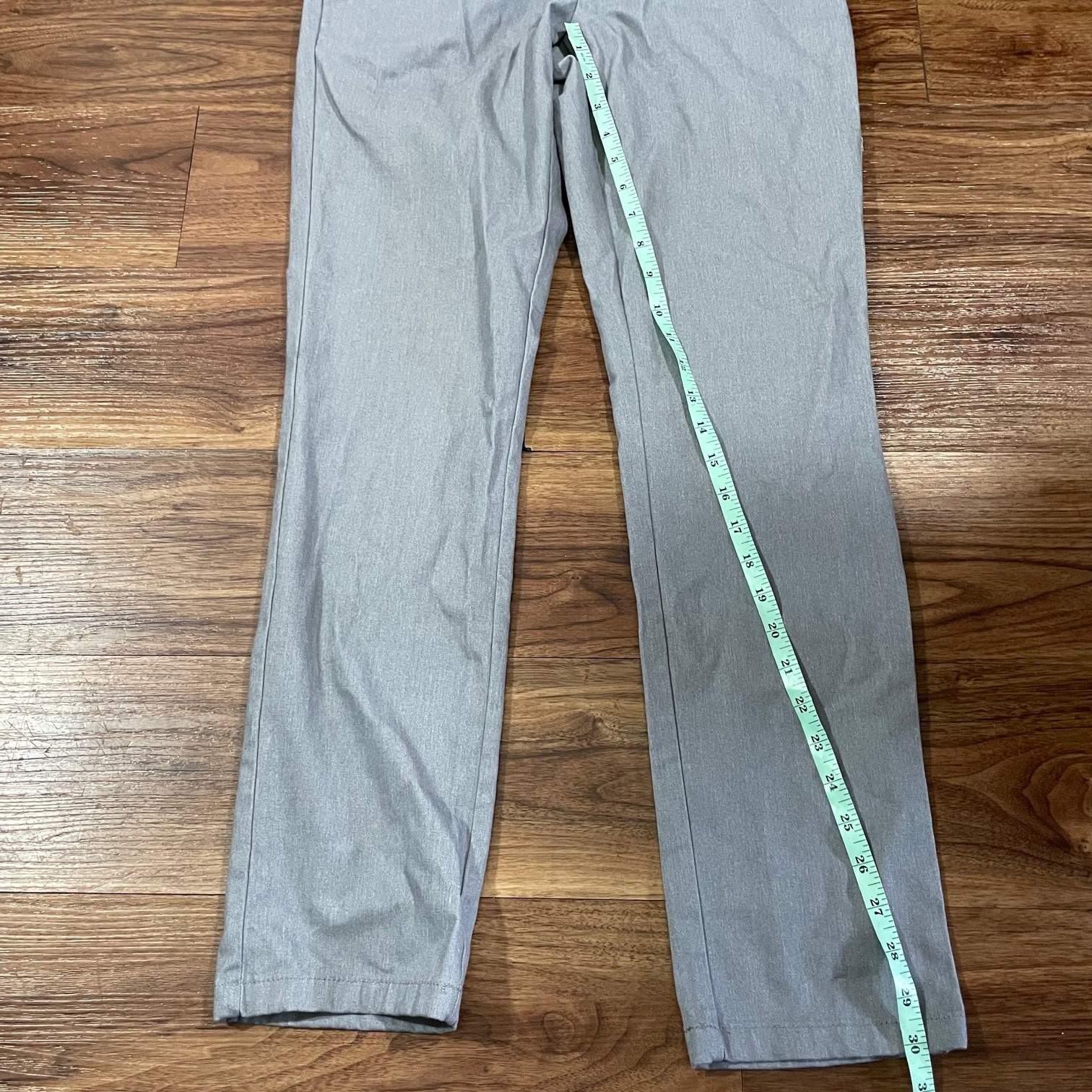 Old Navy Ultimate Slim Built In Flex Gray Chino Pants Cotton Blend Men’s 28×30