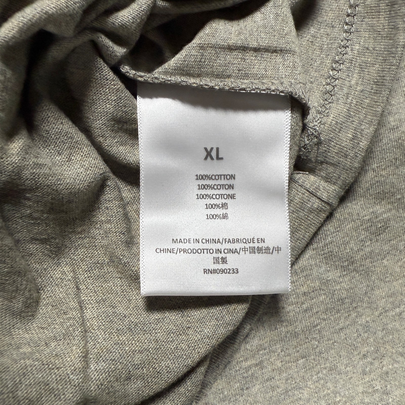 Fear of God Essentials T-Shirt SS22 Dark Oatmeal Gray – 100% Authentic (XS-XL)