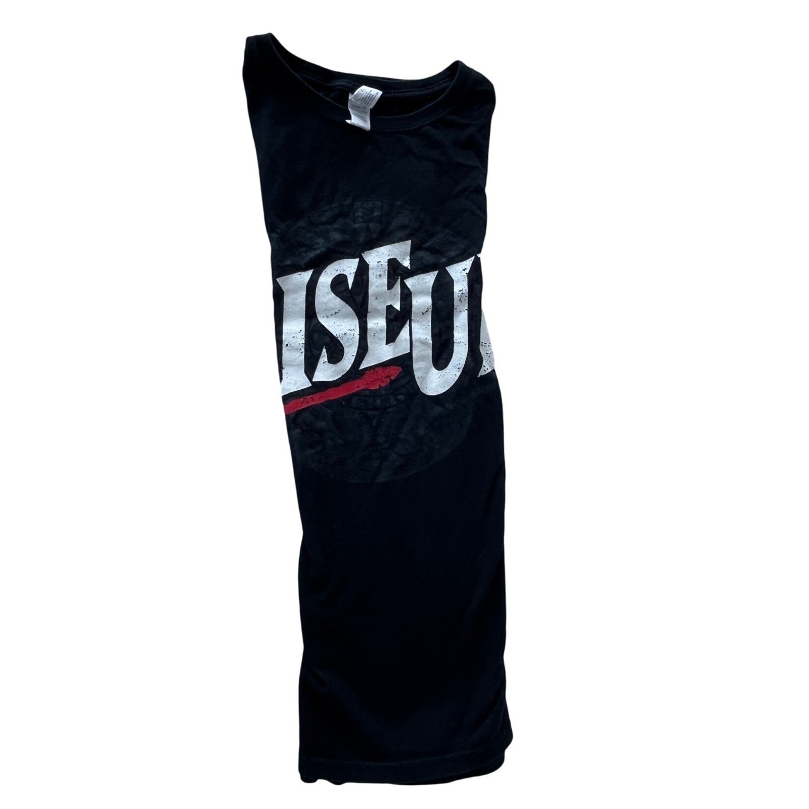 Rise Up Graphic T Shirt Black 100% Cotton Statement Tee Softstyle