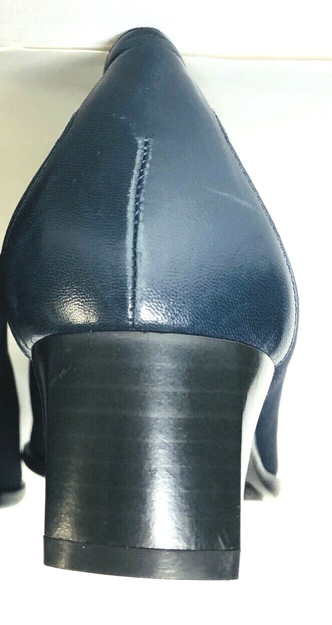 Theresia M. Celeste Lea Fabric Comfort Shoes Blue UK 4.5 US 6.5 G Low Heels New