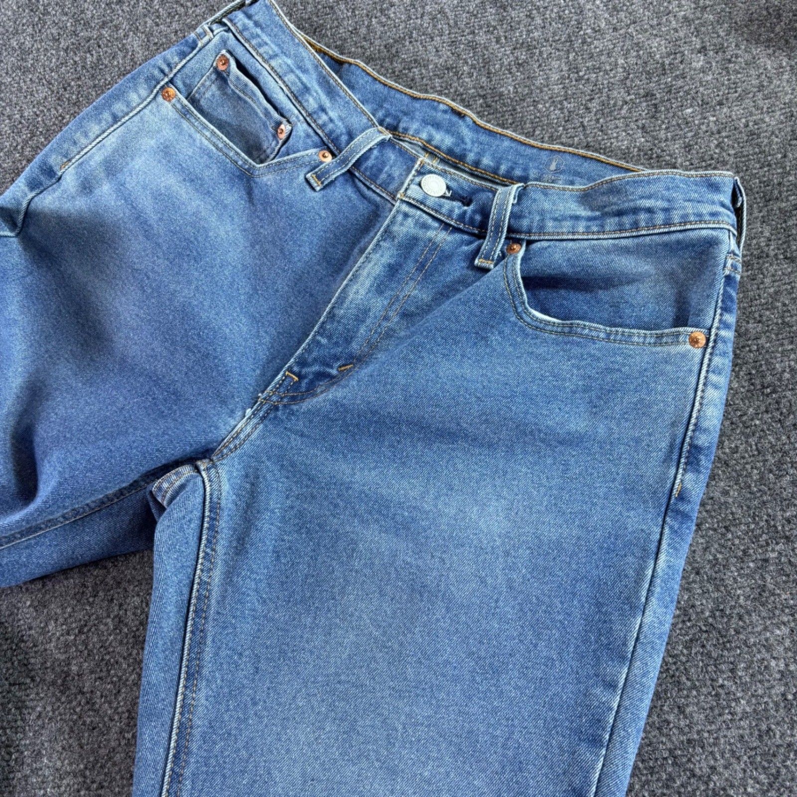 Levi’s 541 Athletic Taper Mens 31×32 Blue All Seasons Tech WaterLess Jeans
