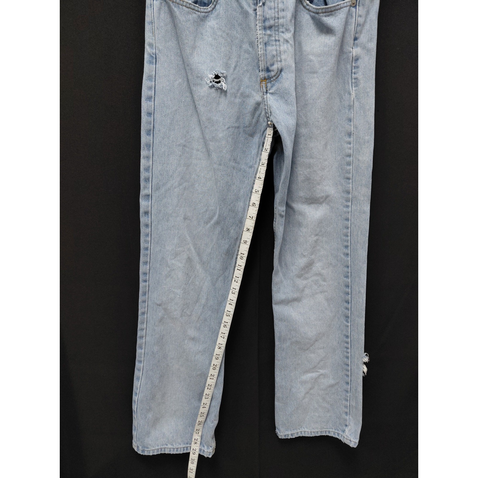 Polo Ralph Lauren Distressed Denim Jeans Light Wash Mid (10-12 in) Size 10X31