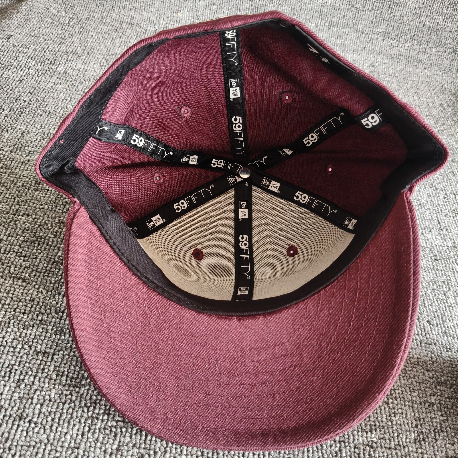 New Era Boston College Eagles 59FIFTY Fitted Maroon 7 3 8 Hat