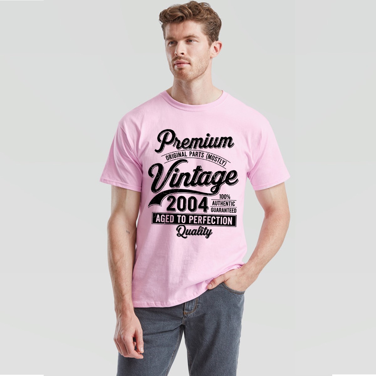 Premium Original Parts Mostly Vintage 2004 Classic 22nd Birthday Mens T-Shirt