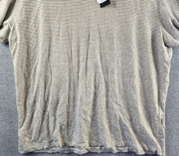 The Men’s Store at Bloomingdale’s Linen T-Shirt Men’s XL Mermaid Striped