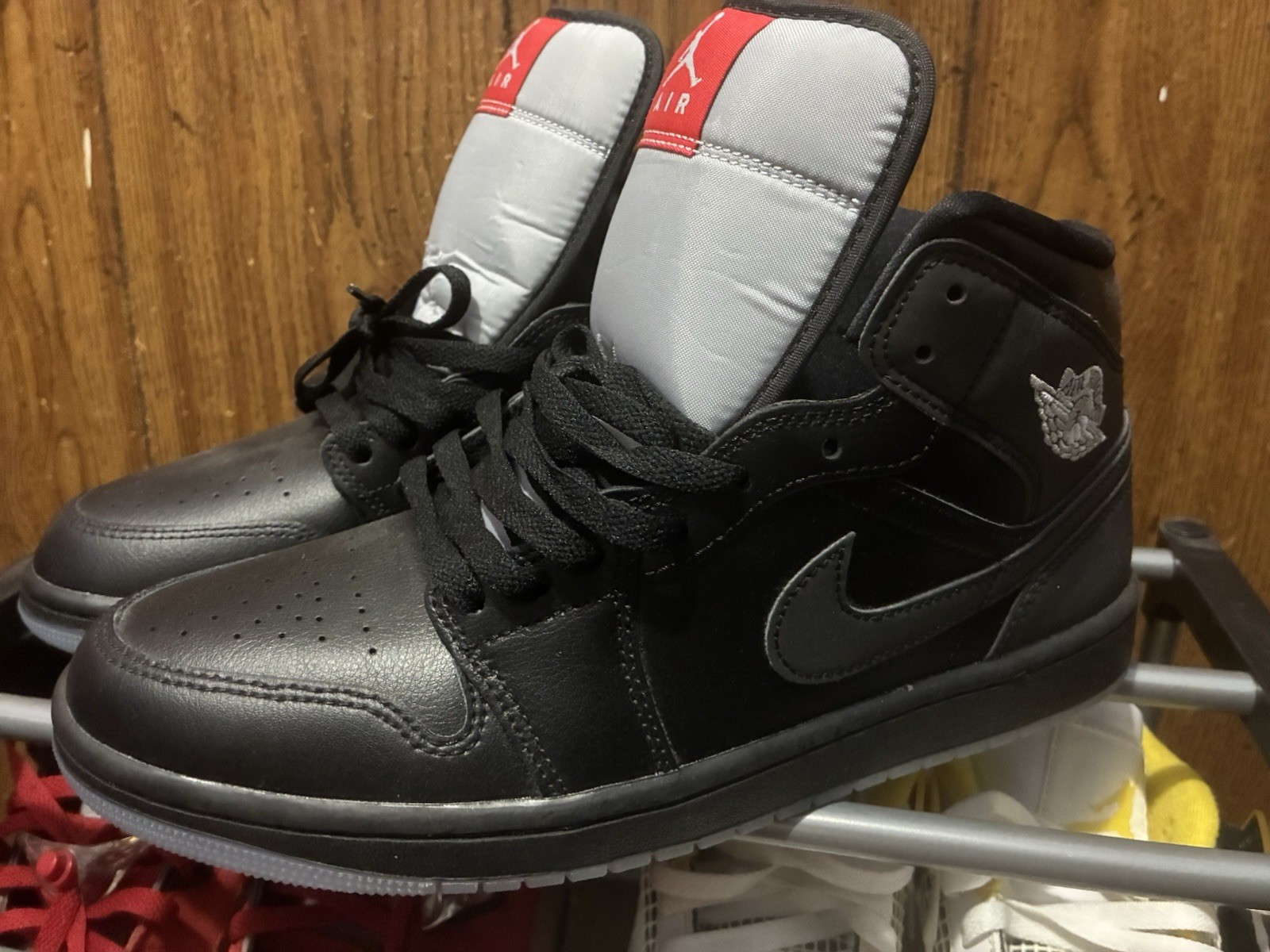 Size 10 – Air Jordan 1 SE Mid Black Metallic Reimagined