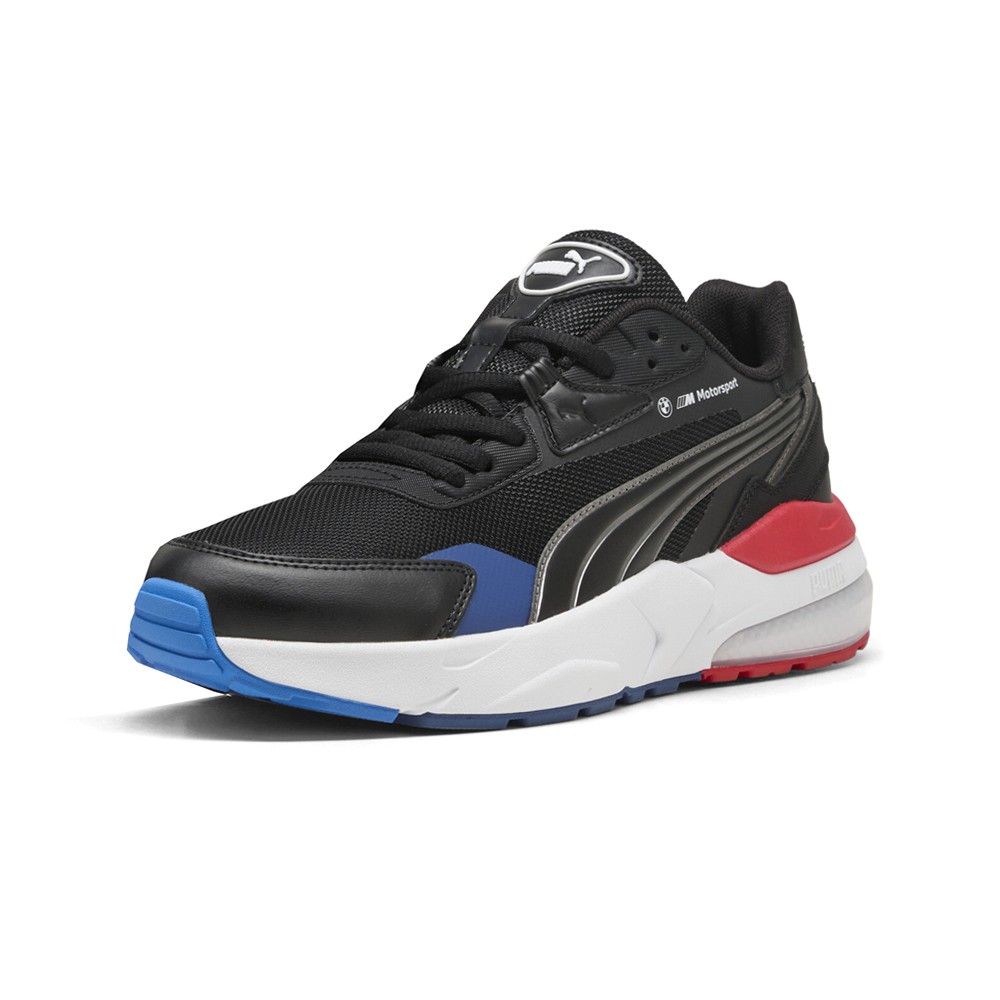 PUMA Bmw M Motorsport Vis2k Lace Up Mens Black Sneakers Casual Shoes 30829705