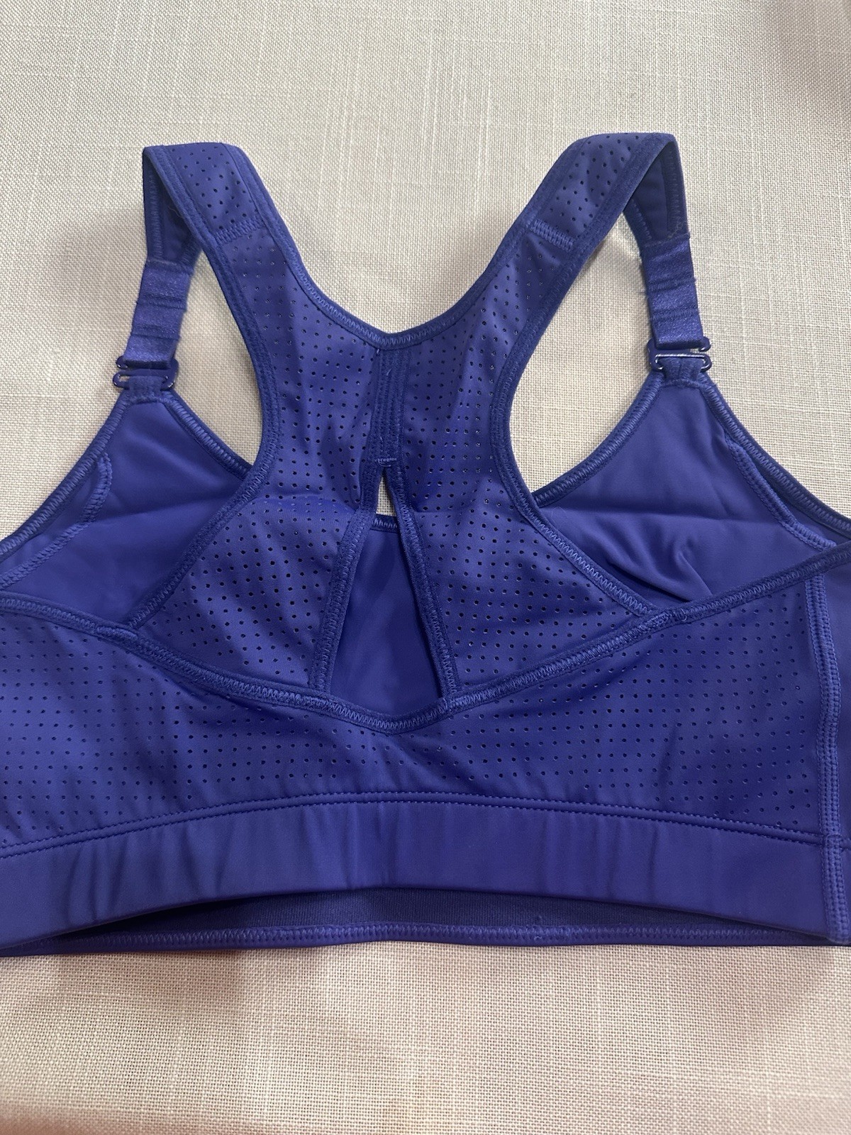 Ruby Ribbon Sport Demiette Bra Style 1905 Full Support Wire Free Sz32