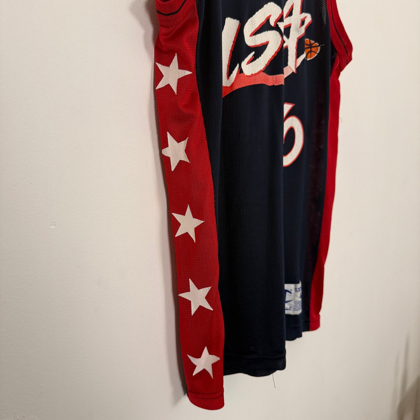 Vintage 90s Penny Hardaway Dream Team USA Champion Olympic NBA Basketball Jersey