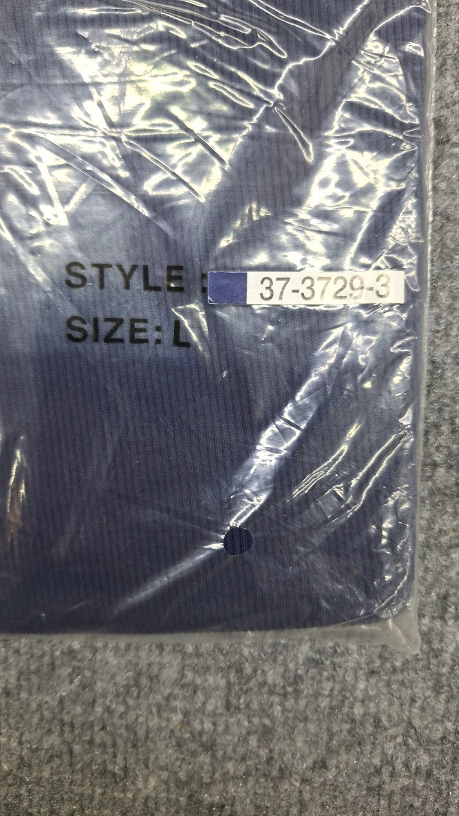 Romans Dark Blue Woman’s Size L Ribbed Sleeveless Tank Top Sealed NEW