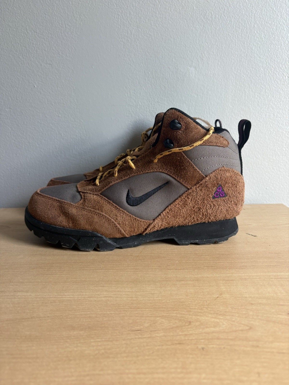 Nike ACG Torre Mid Men’s 9.5 Pecan Brown FD0212-200. Used No Box Fast Ship