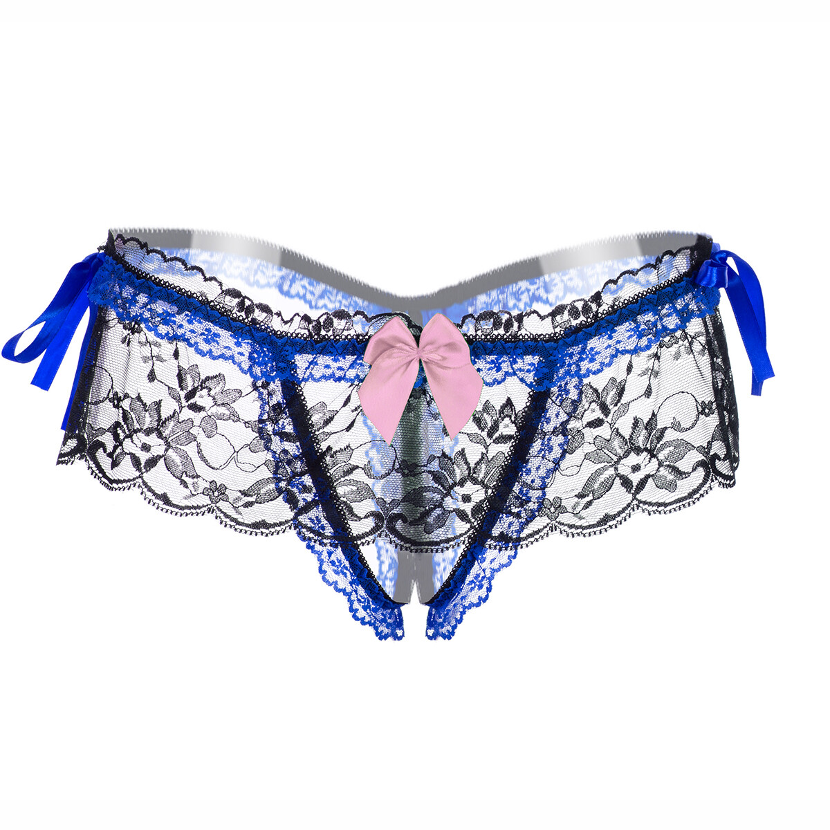 ☆USA☆ Sexy Women Lace Thong G-string Panties Lingerie Underwear Crotchles T-back