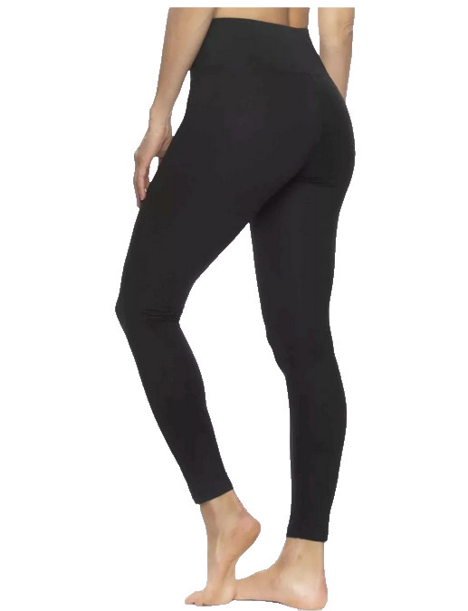 Felina Athletic Leggings 2-Pack Ultra-Soft & Durable Sueded (BLACK,MEDIUM) NWOT