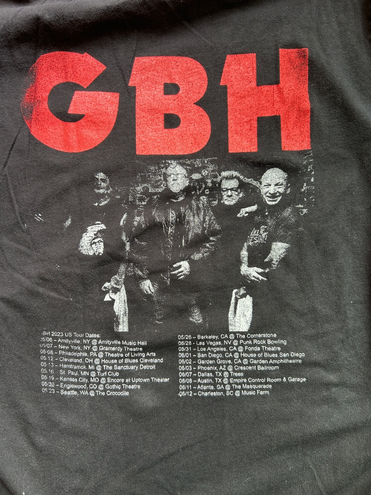 5 PUNK SHIRTS SIZE XL COCK SPARRER GBH BLITZ STIFF LITTLE FINGERS EFFIGIES