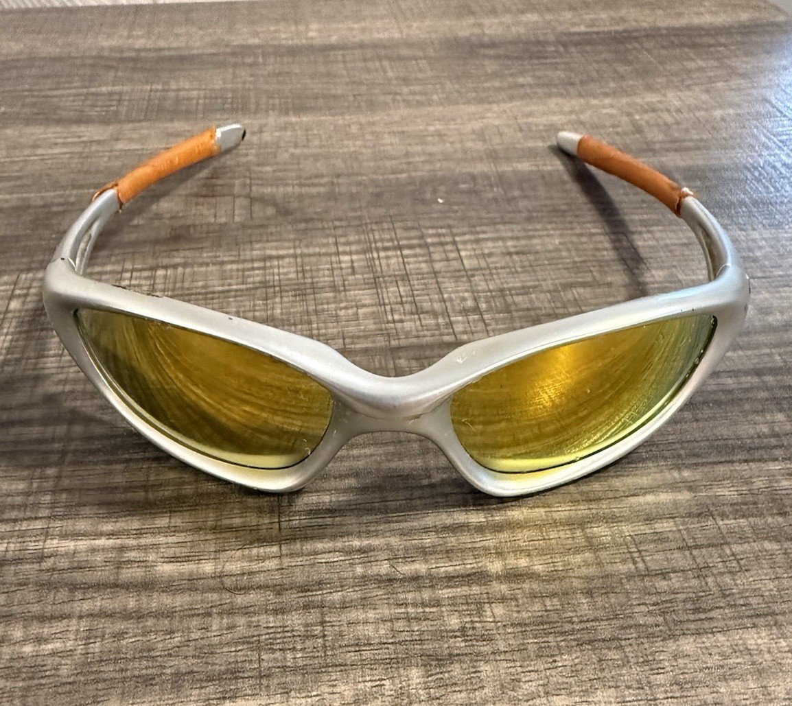Oakley Twenty XX FMJ 5.56 Frame Fire Iridium Lens Orange Icons RARE COLOR WAY