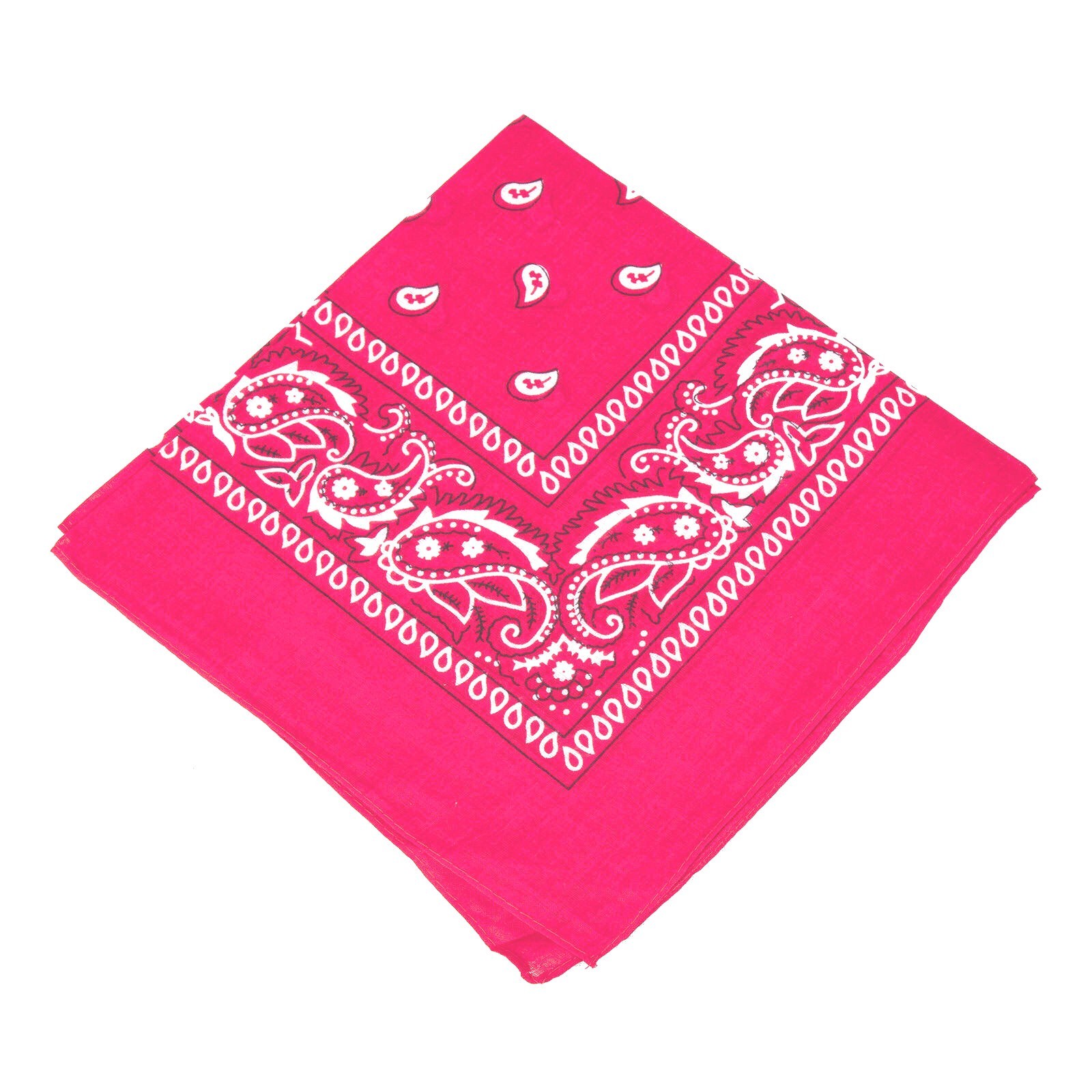 2 X Paisley Print Bandana 100% Cotton Head Warp Scarf Face Mask – USA Seller
