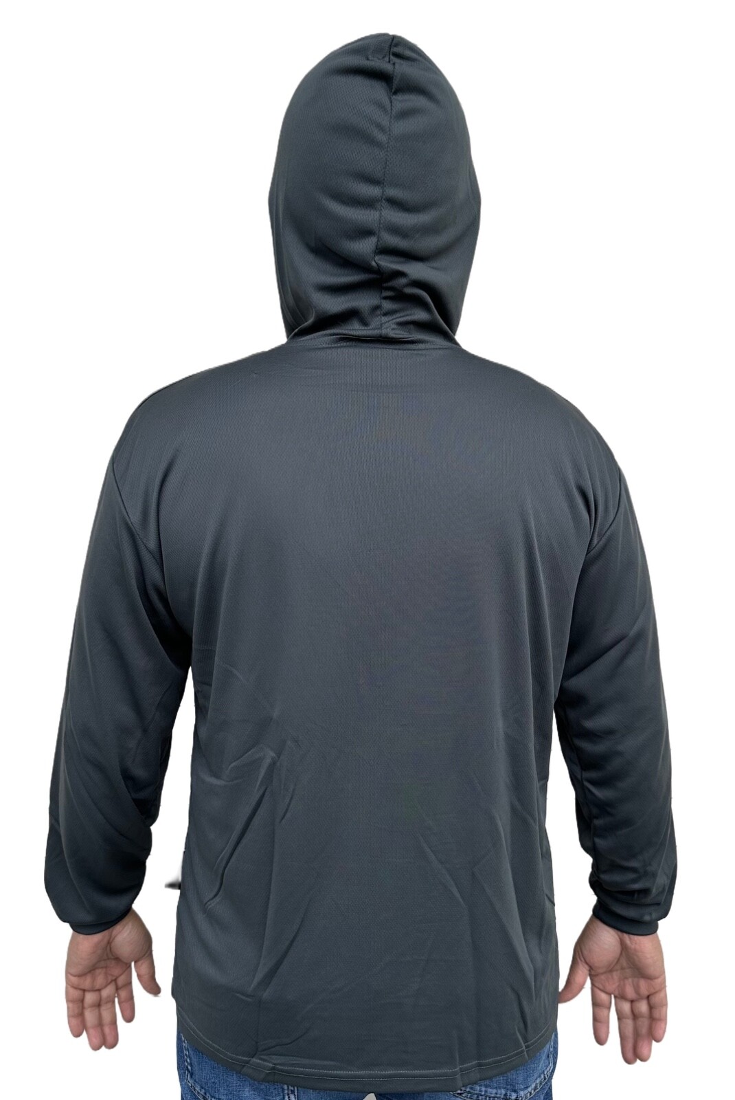 Hoodie Grey High Visibility Shirt / Air Cooling Flow