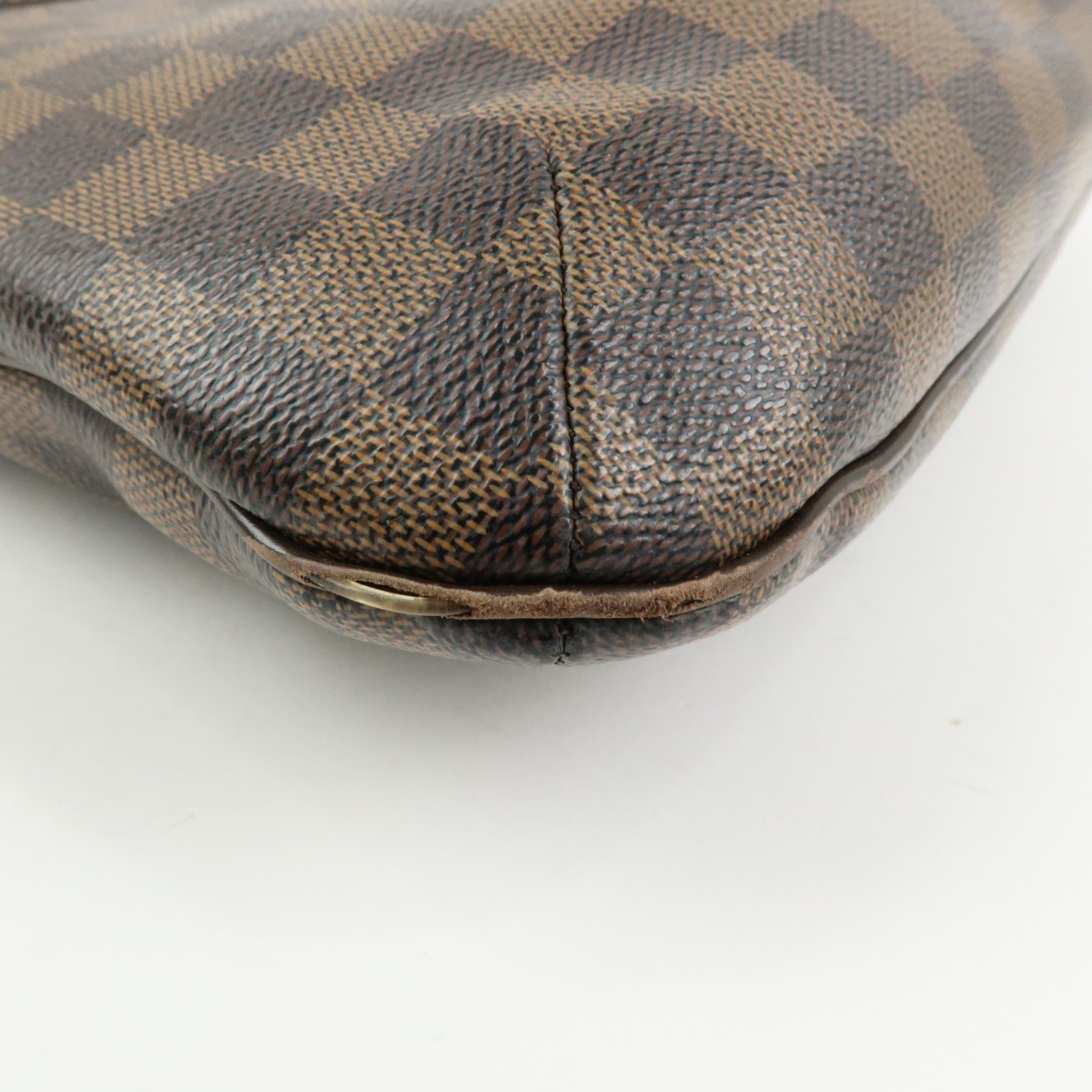 Louis Vuitton Damier Bloomsbury PM Shoulder Bag Brown N42251 Authentic Used F/S
